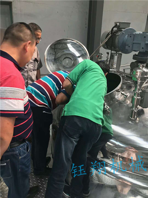芝麻醬乳化機(jī)油水相快速乳化【鈺翔機(jī)械】